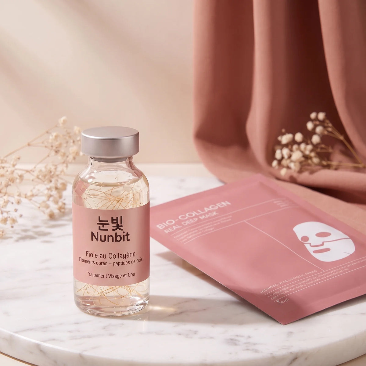 Duo sérum Nunbit et masque Bio-Collagène