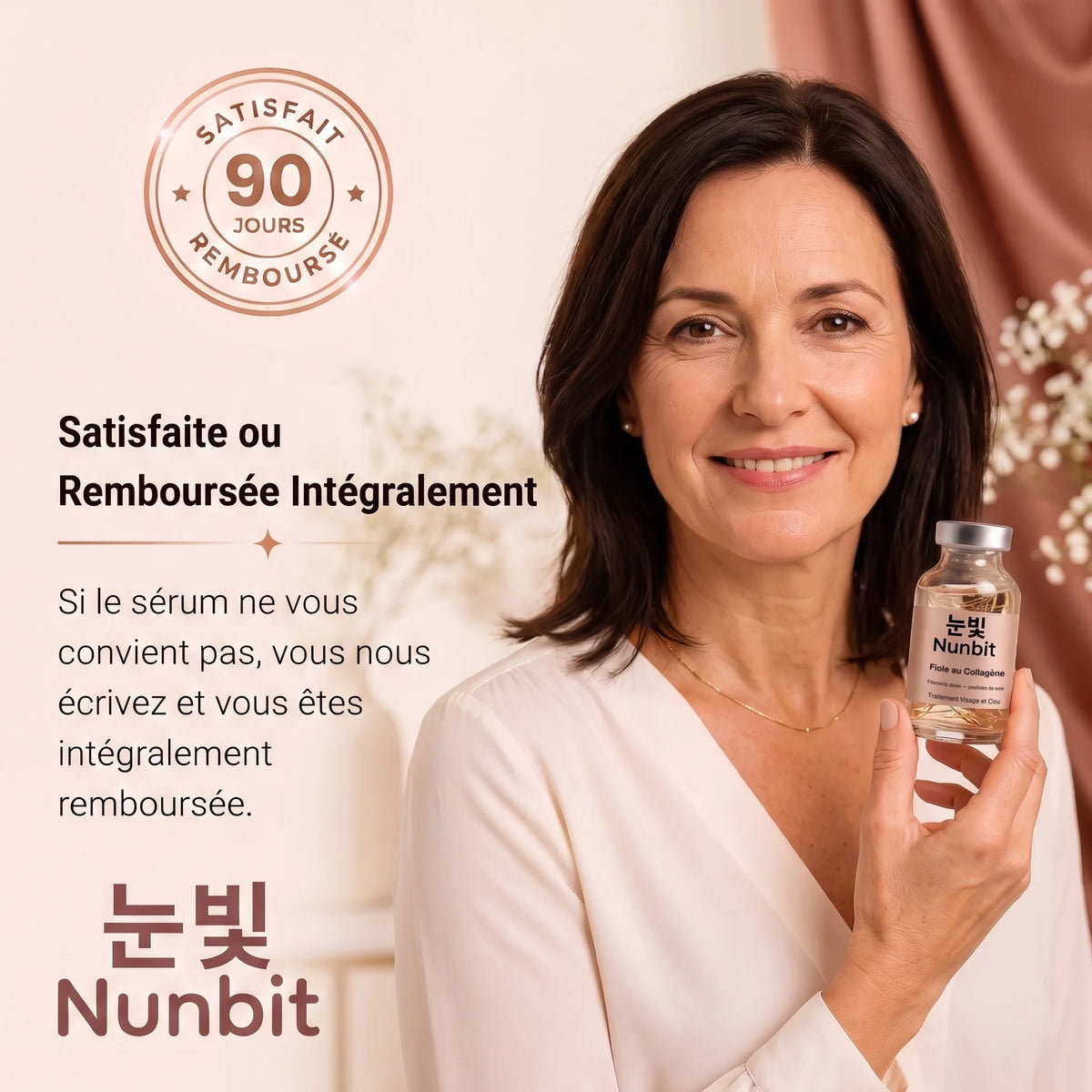 Garantie satisfaite ou remboursée 90 jours Nunbit